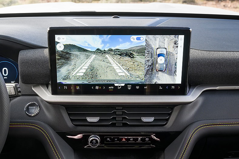 The Media Center Of The 2026 Ford Explorer Tremor