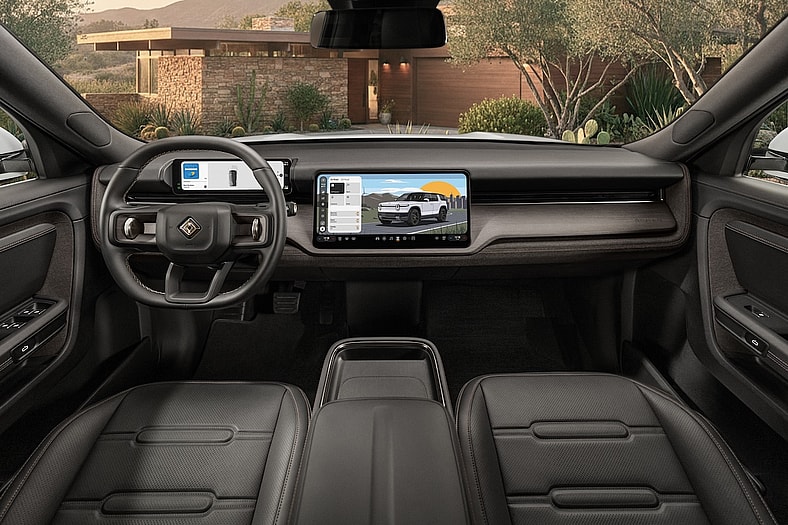 The Interior Of The Rivian R2