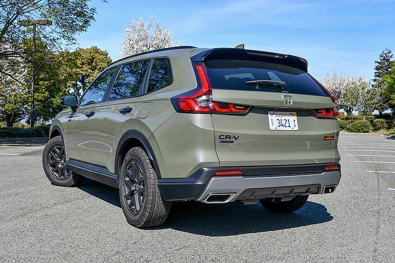 The Rear Quarter End Of The 2026 Honda Cr-V Trailsport