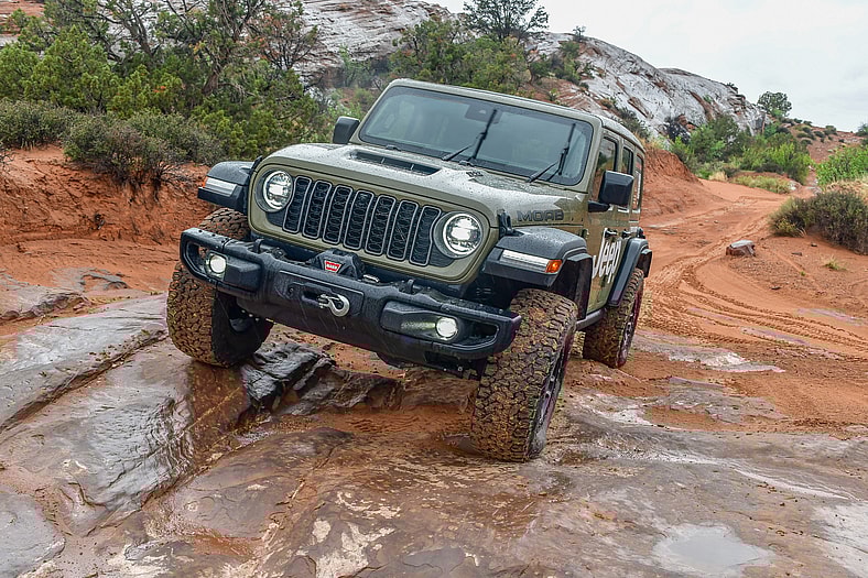 The Front End Of The 392 Wrangler For The Easter Jeep Safari