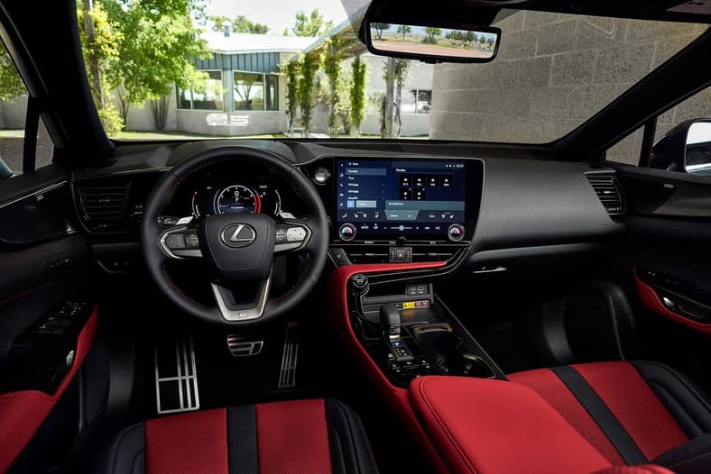 2026 Lexus Nx 450H+ Interior And Dash 