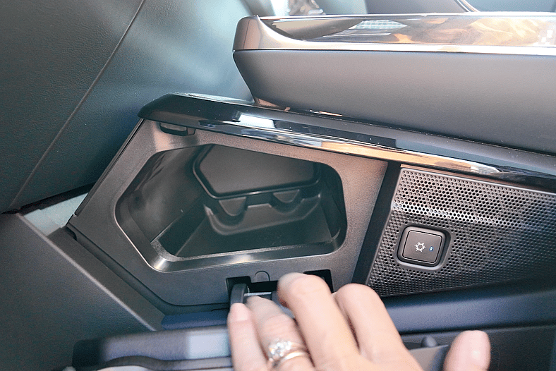 This Is A Standard Feature In The Cadillac Escalade Iq: A Cool Box Under The Center Console!