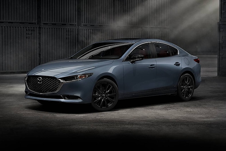 The 2026 Mazda3 In A Warehouse