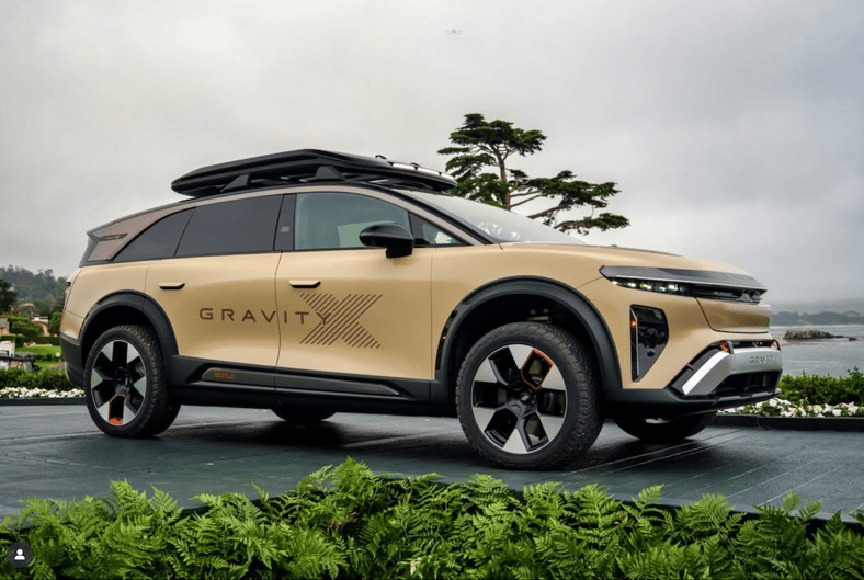 The Lucid Gravity X At The Pebble Beach Concours