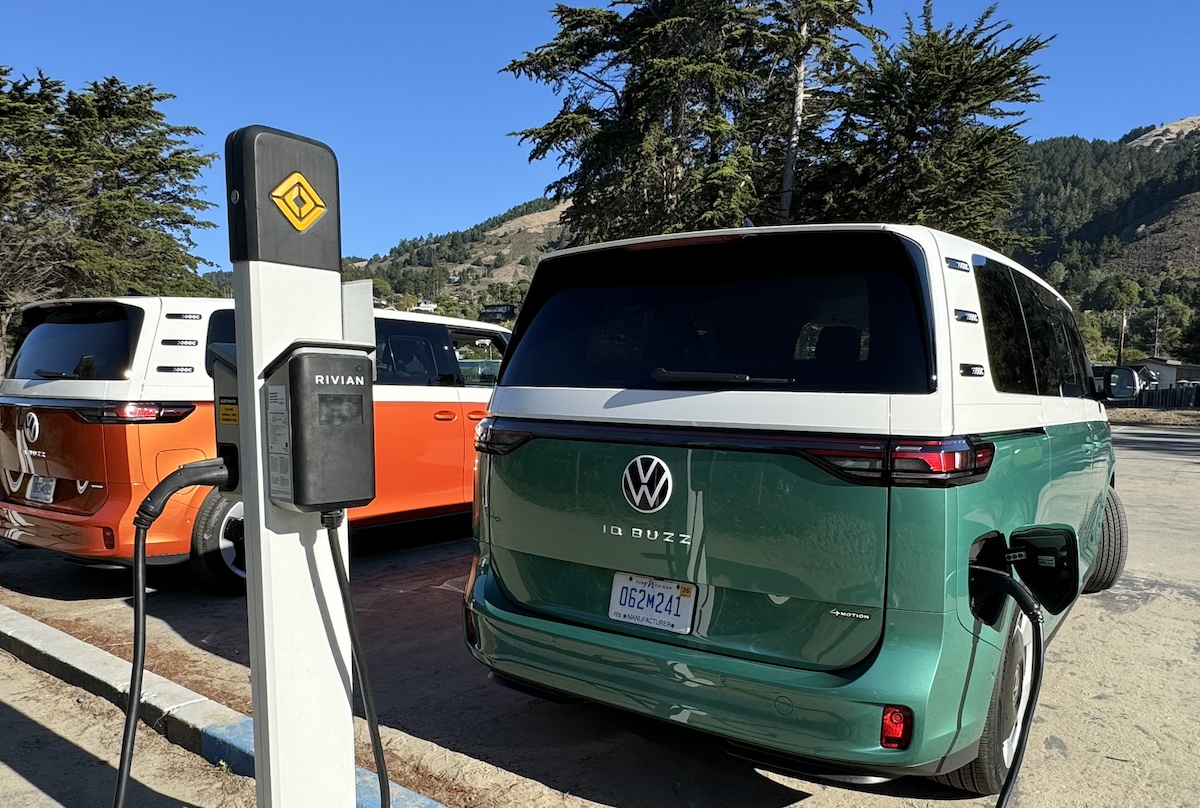 Charging the 2025 VW ID Buzz