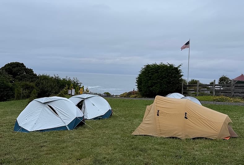 Camping Was Part Of The Trinitē Experience 