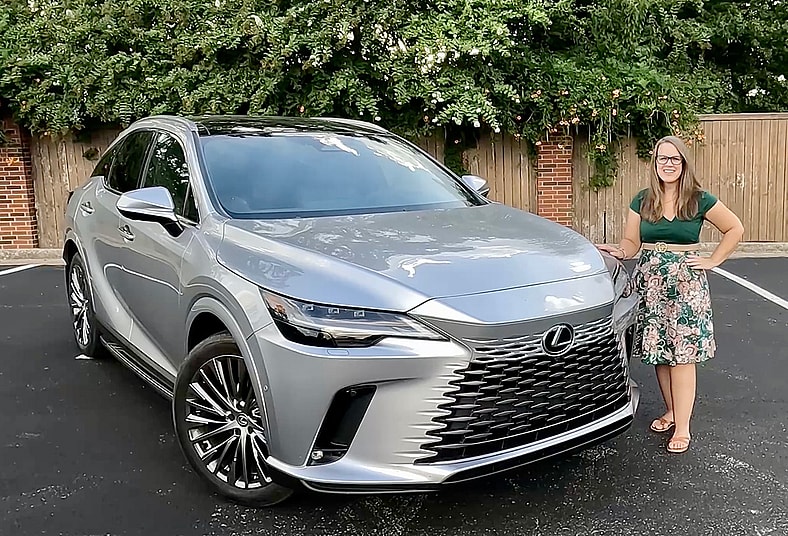 The Front View Of The Beautiful Lexus Rx350H. Photo: Holli Fourniquet
