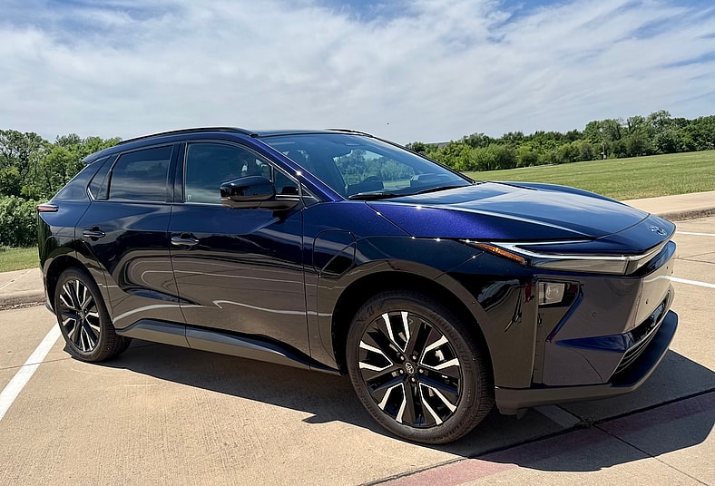 Toyota is Getting Serious About EVs, and the 2026 Toyota bZ Shows Just How Much 8 The 2026 Toyota Bz Has A Nacs Charge Port On The Right Front Quarter Panel