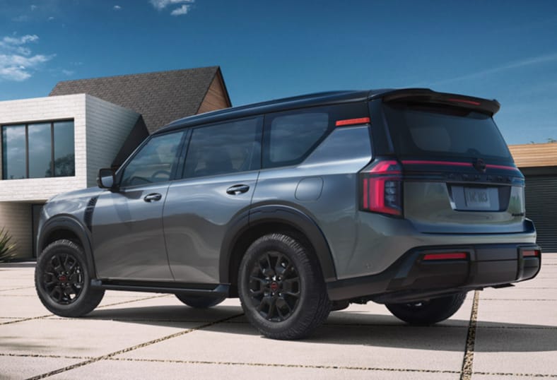 The Rear End Of The 2025 Nissan Armada Pro-4X