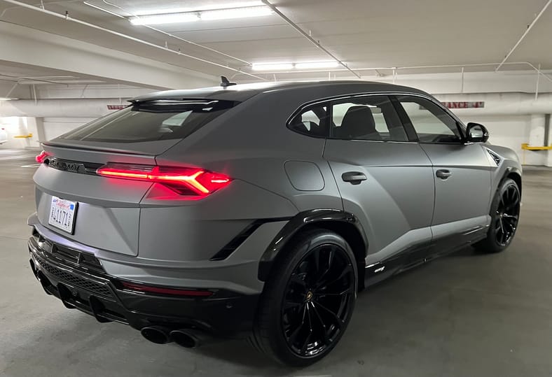 11 Things You'll Have to Get Used to When You Drive a Lamborghini Urus Supercar 3 Iconic Tail Lights Mark The Rear Of The Lamborghini Urus S