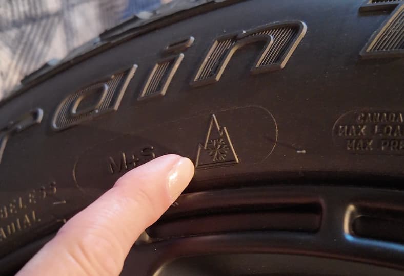 The Bfgoodrich Trail-Terrain T/A+ Tire'S Three-Peak Mountain Snowflake Icon Means It'S Designed For Snow
