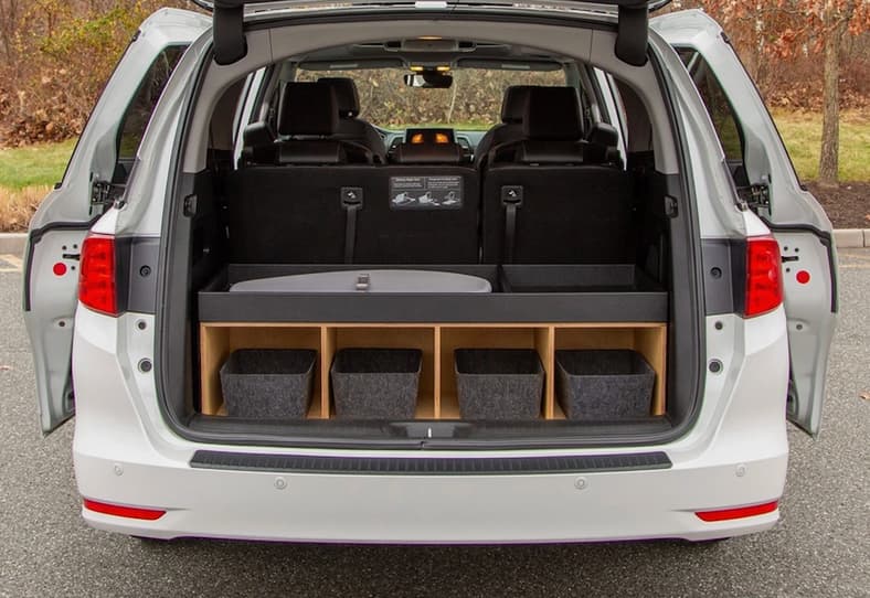 The Baby Changing Station In The 2022 Honda Odyssey