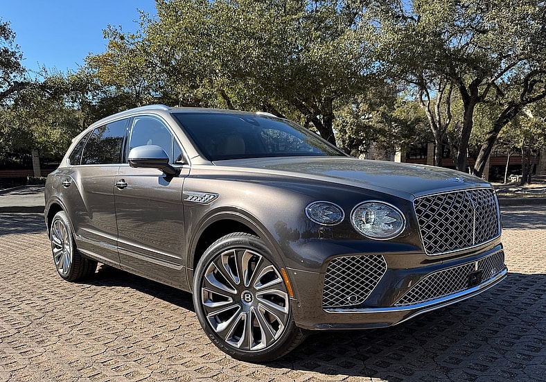 The Front End Of The Bentley Bentayga