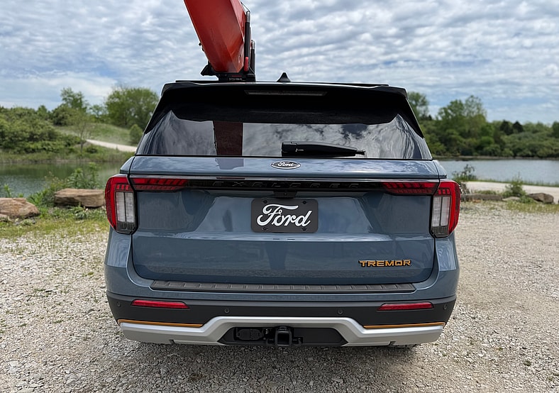 The Rear Of The 2026 Ford Explorer Tremor Edition