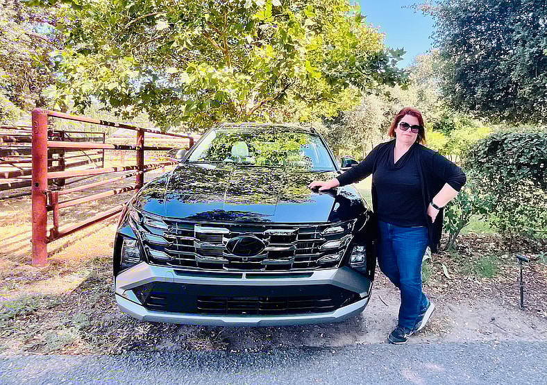 Tanya Gazdik With The 2025 Hyundai Tucson