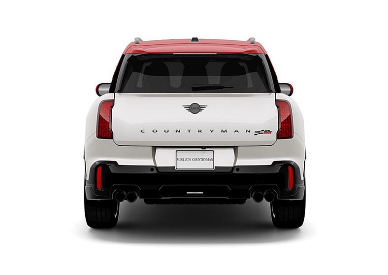 2025 Mini Jcw Countryman All4 Rear View. 