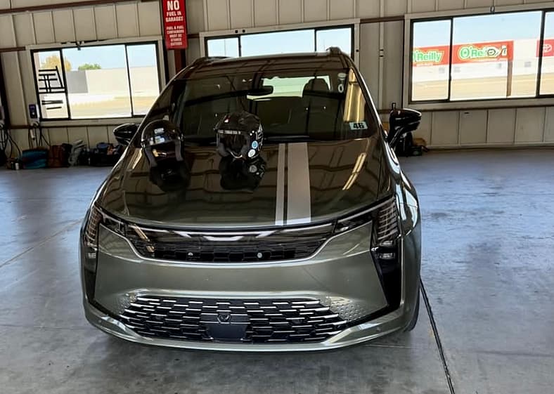 Our 'Modified' 2027 Chrysler Pacifica, Adorned With A Racing Stripe