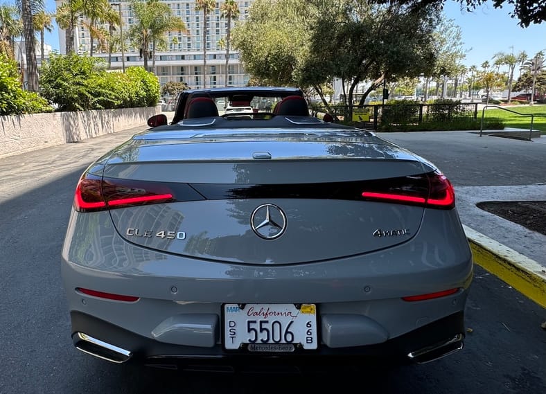 The Rear End Of The Mercedes-Benz Cle