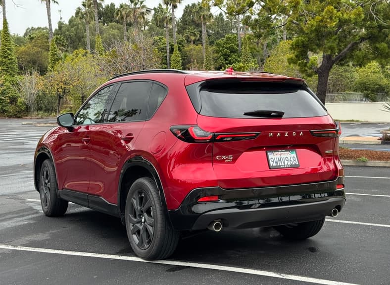The Rear End Of The 2026 Mazda Cx-5