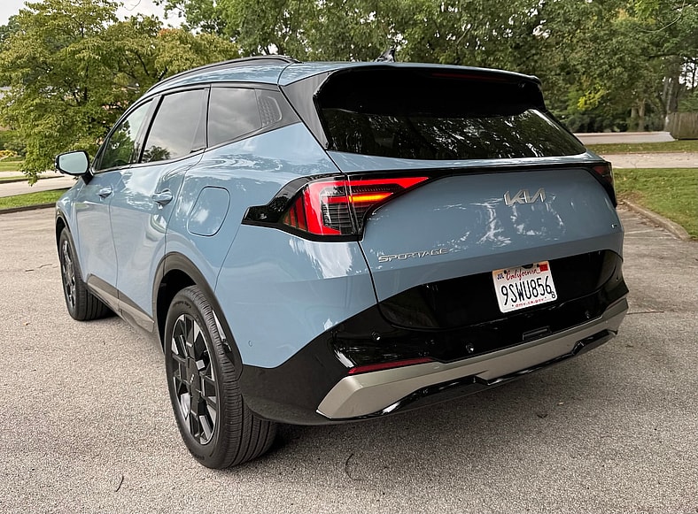 The Rear End Of The 2026 Kia Sportage