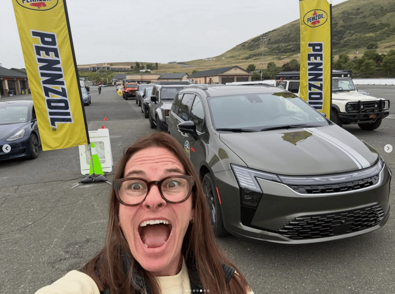 At The Starting Line Of The Trinitē Road Rally