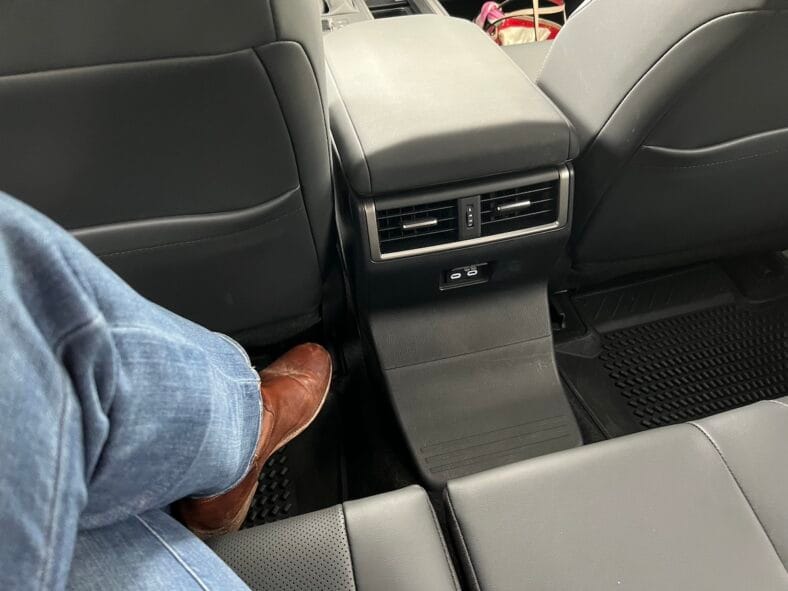 Leg Room In The 2024 Lexus Gx