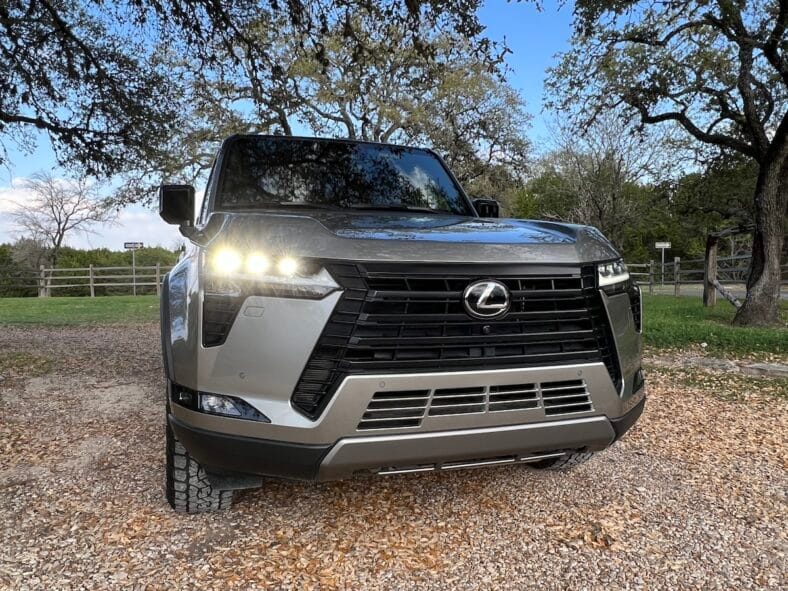 Love The Winking Headlights In The2024 Lexus Gx Overtrail Edition