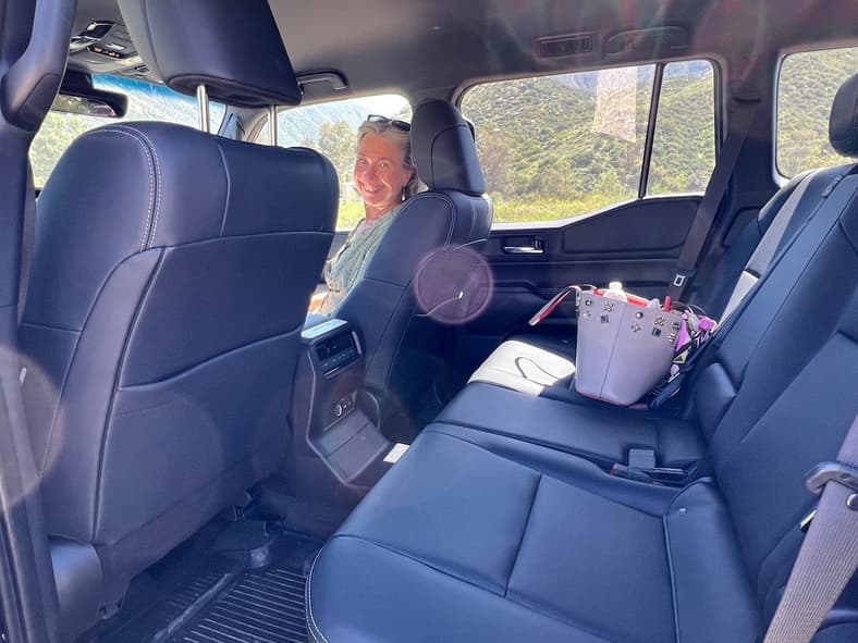We Drove the 2024 Toyota Land Cruiser. This is What You Need to Know 8 The Rear Seat Is Wide But Not Overly So