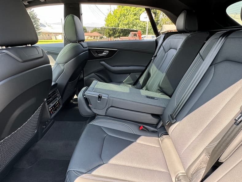 Rear Seats In The Audi Q8