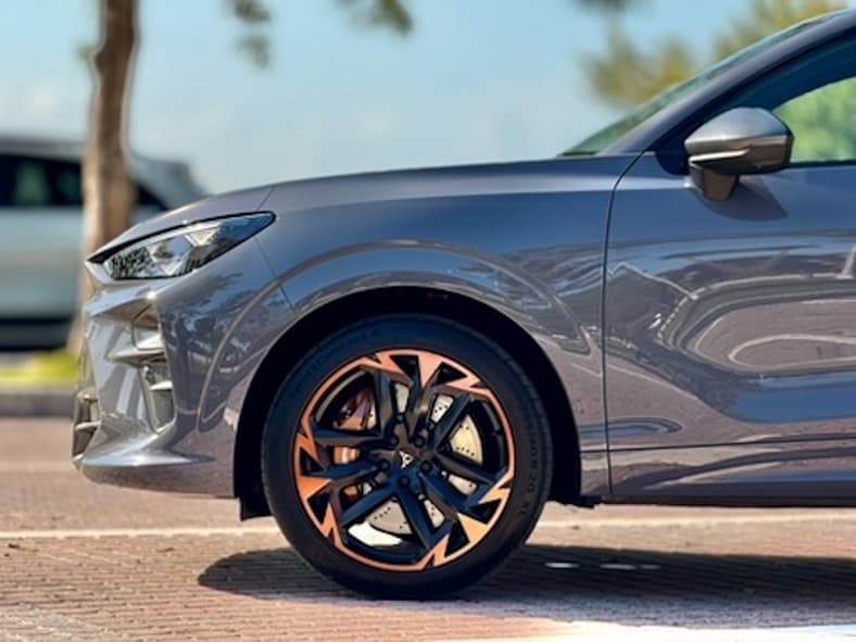 The Cupra Terramar'S Copper-Inflected Wheels