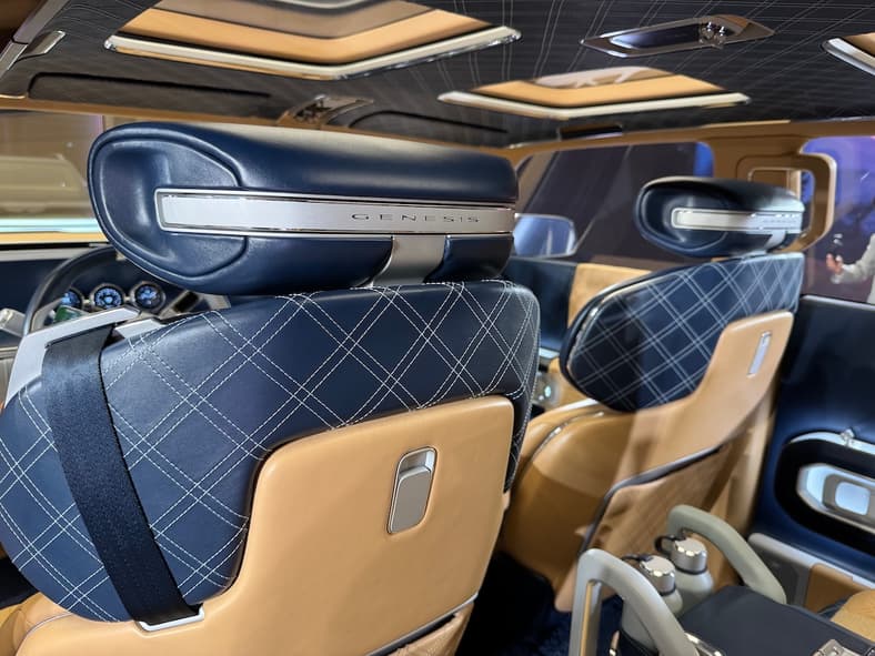 Even The Seat Backs Of The Genesis X Gran Equator Concept Are Stunning