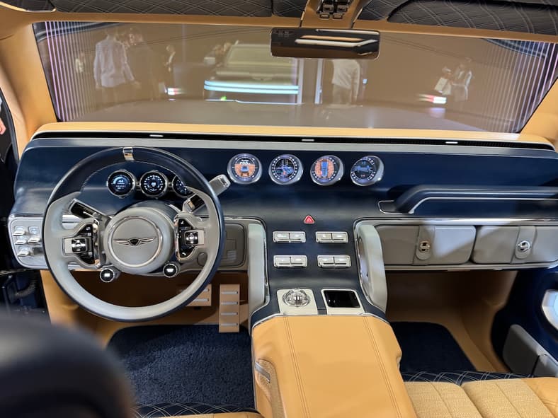 The Interior Of The Genesis X Gran Equator Concept