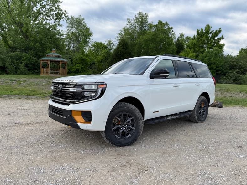 The Front End Of The 2025 Ford Expedition Tremor