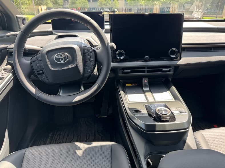 The Front Seat In The 2026 Toyota Bz