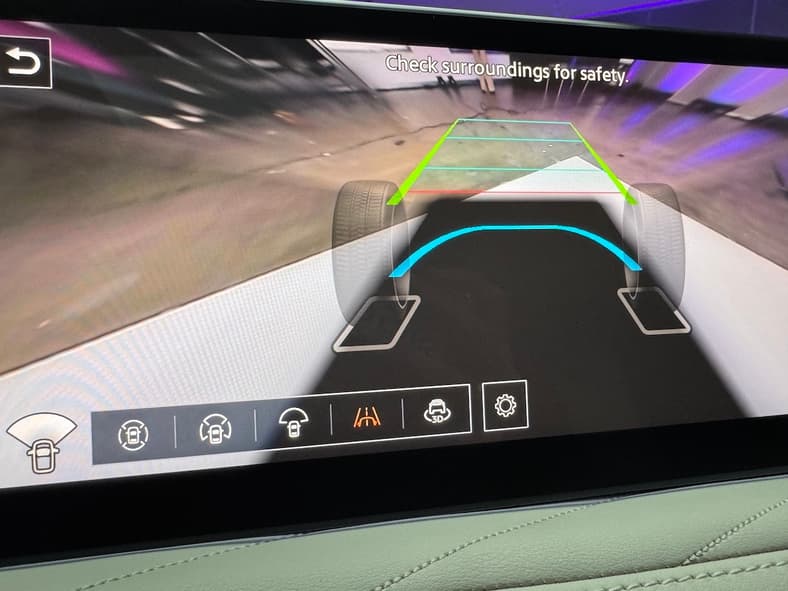 The Invisible Hood In The 2026 Infiniti Qx60 Allows A View Under The Car As Well As A Surround View