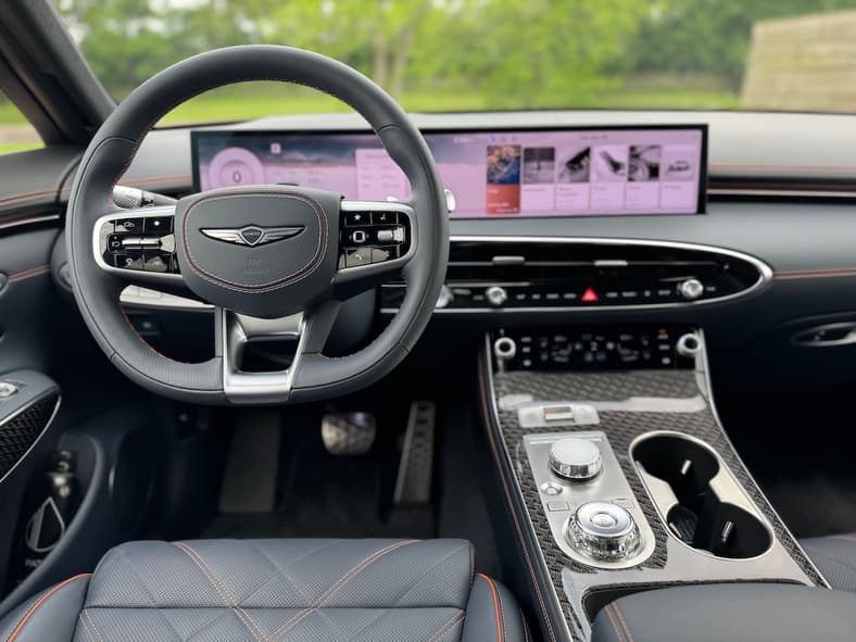 The New Cockpit In The 2026 Genesis Gv70