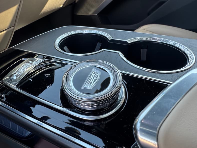 The Command Center On The Cadillac Lyriq Is Refined With Textured Metal And Glossy Surfaces