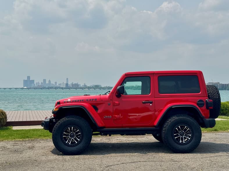 Chrysler Turned 100 And Celebrated With a Day Of Letting Guests Drive Its 'Museum On Wheels' 2 Stellantis Provided Me With A 2-Door Jeep In Firecracker Red