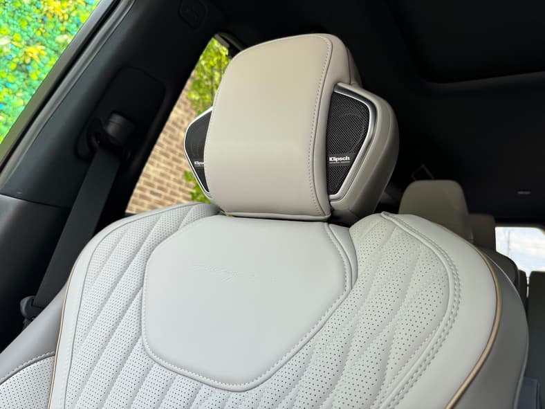 Klipsch Headrest Speakers In The 2026 Infiniti Qx60 Autograph Edition