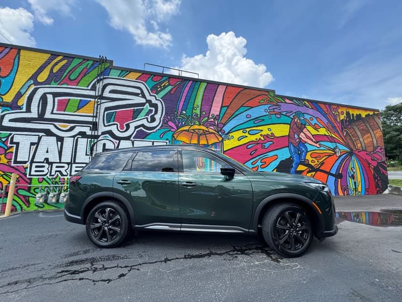 A Side View Of The 2026 Infiniti Qx60