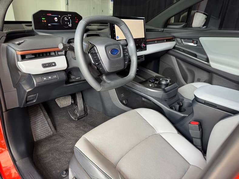 The Front Cabin Of The Subaru Uncharted