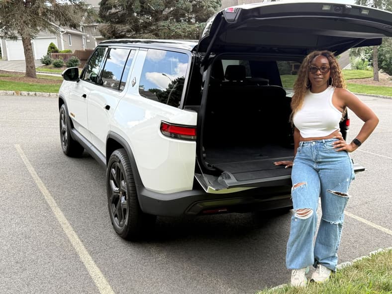 What My 5-Year-Old Had to Say, and What I Thought, When We Took the 2025 Rivian R1S on a Road Trip 7 The Rear Cargo Space Of The 2025 Rivian R1S