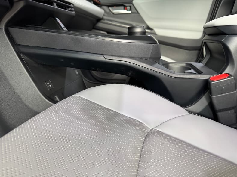 There Is Storage Under The Center Console In The Subaru Uncharted!