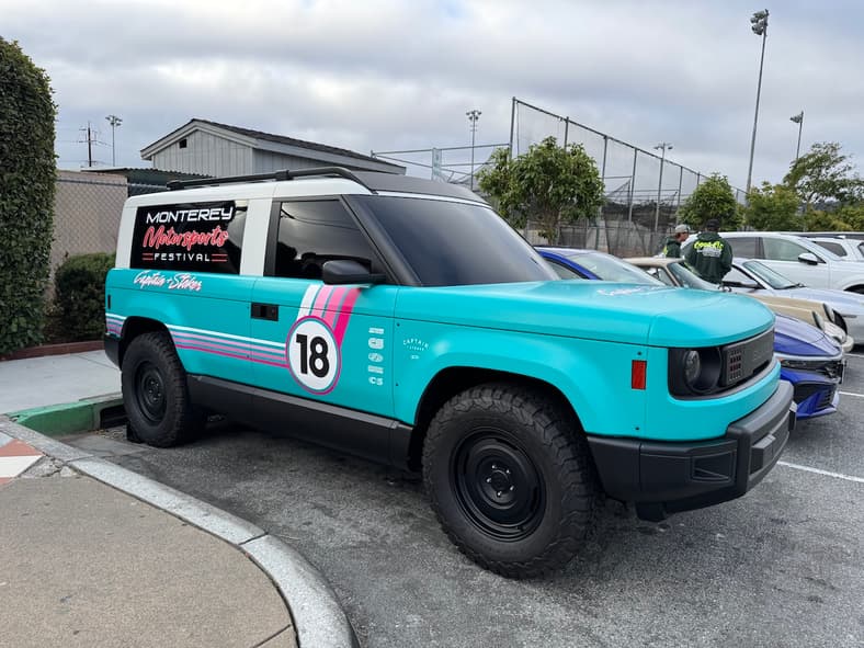 The Slate Truck Customized As An Suv