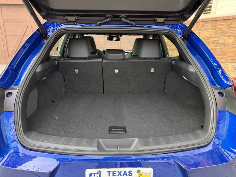 The Trunk Of The 2025 Lexus Ux 300H F Sport Handling