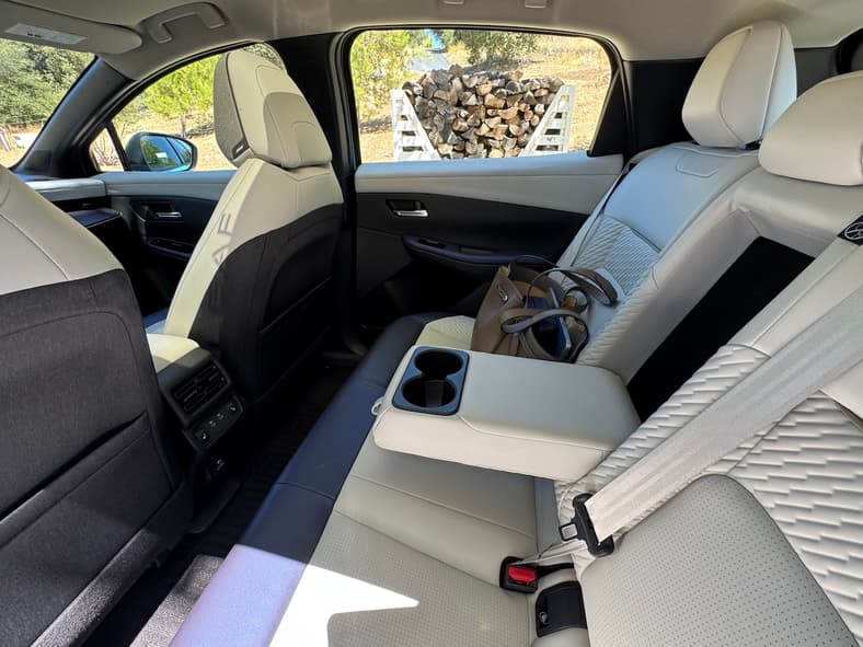 The Rear Seats In The 2026 Nissan Leaf