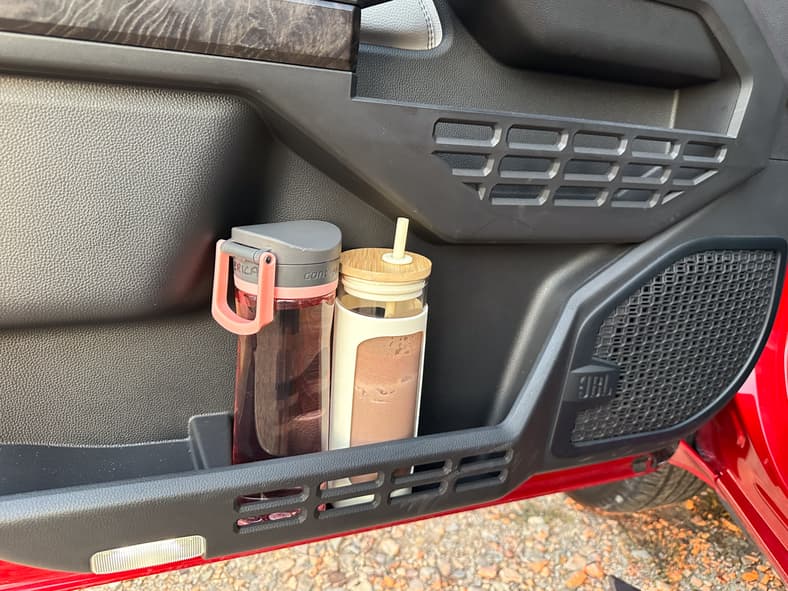 The Cupholders Of The Toyota Tacoma Limited