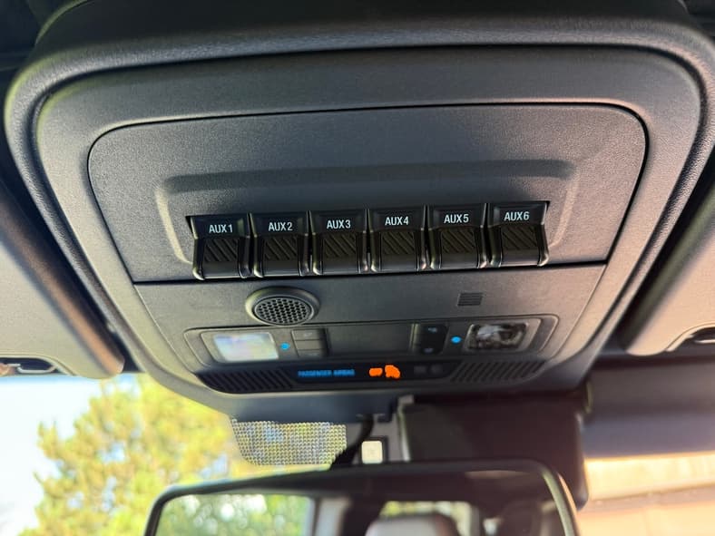 What Makes the Ford Bronco Stroppe Edition So Cool? We Test Drove It to Find Out! 10 Off Road Controls On The Roof Of The Ford Bronco Stroppe Edition Allow Drivers Even More Capability