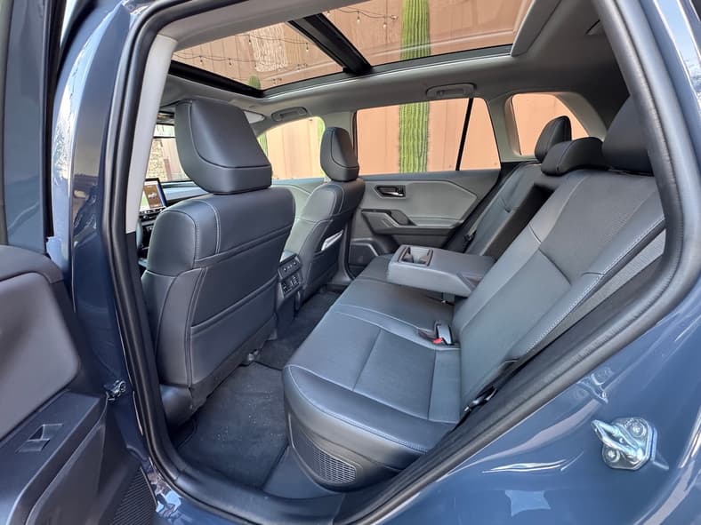 The Rear Seat Of The 2026 Toyota Rav4