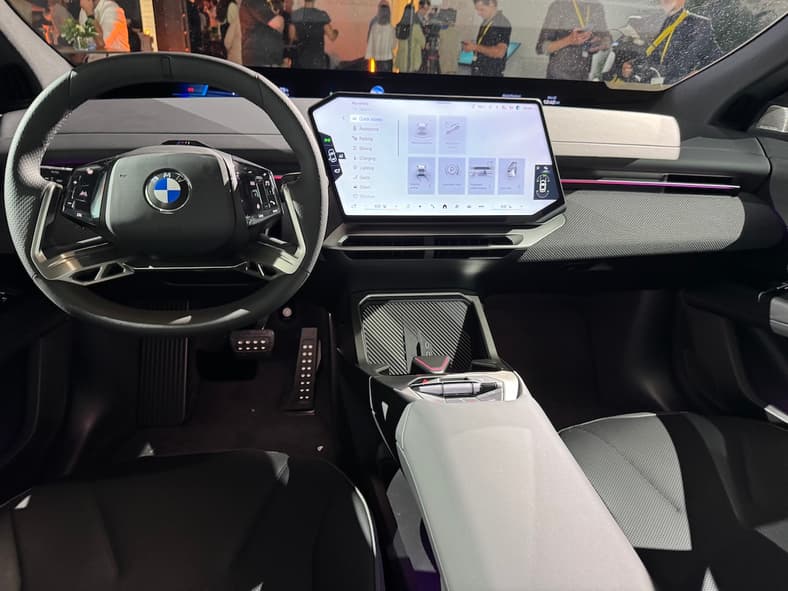 The Front Cabin Of The 2026 Bmw Ix3